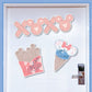 Valentine Sweetheart Treat Magnets for Disney Cruise or Gifting: XOXO Mickey Donuts, Park Churros, Minnie Ice Cream