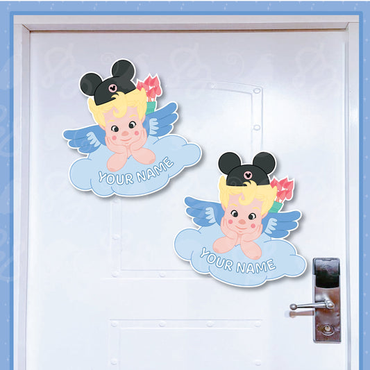 Sweetheart Fantasia Cherubs/Cupid Magnets for Disney Cruise or Gifting, Customizable, Add Your Name