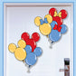 Birthday Balloons Cruise Magnets in Mickey or Minnie Shapes, Customizable